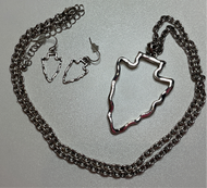 KC Arrowhead Necklace and Earring Set
