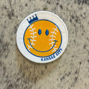 Royals Smiley w/Crown Patch