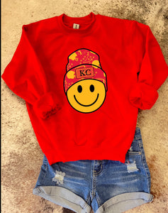 KIDS CHIEFS Sweatshirt Smiley Face