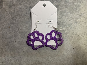 Wildcat Paw Earrings