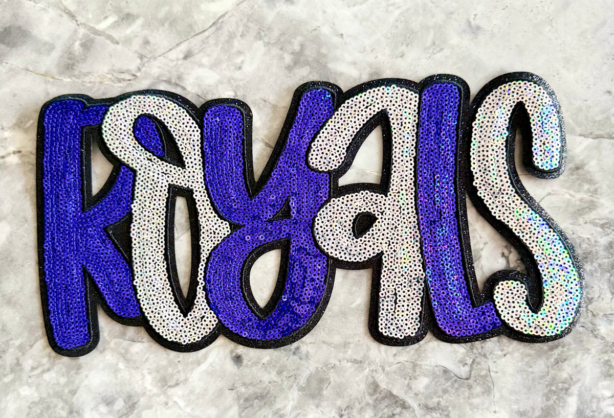 Royals Tee w/Sequin Patch