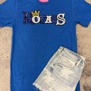 Royals Tee w/Sequin Patch