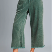 Wide Leg Corduroy Pants