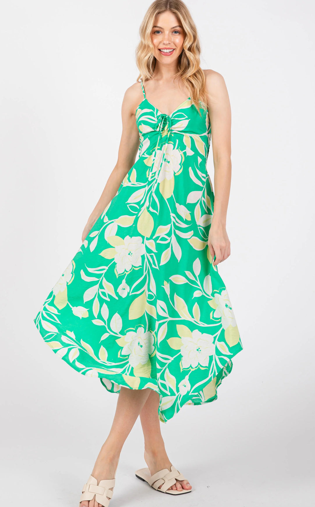 HEMMING MIDI DRESS
