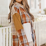 Color Block Plaid