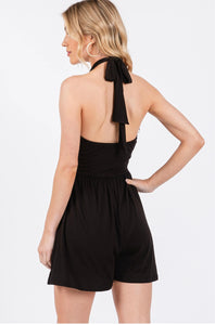 Halter Neck Romper