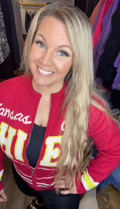 Zip-Up Chiefs Sweater