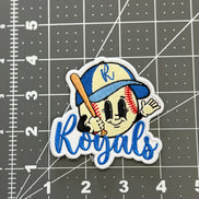 KC Royals Baseball Guy Patch