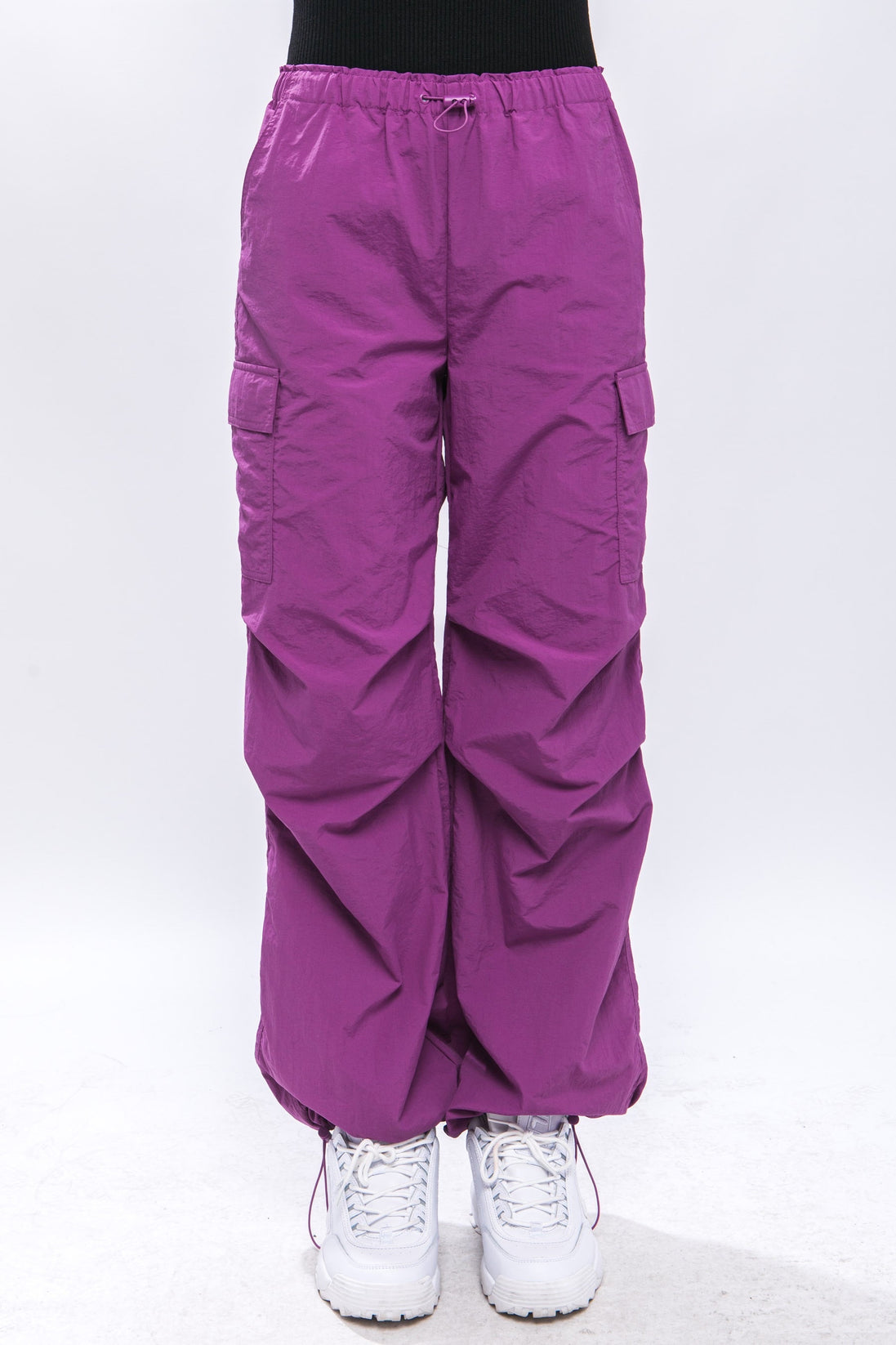 Parachute Cargo Pants;