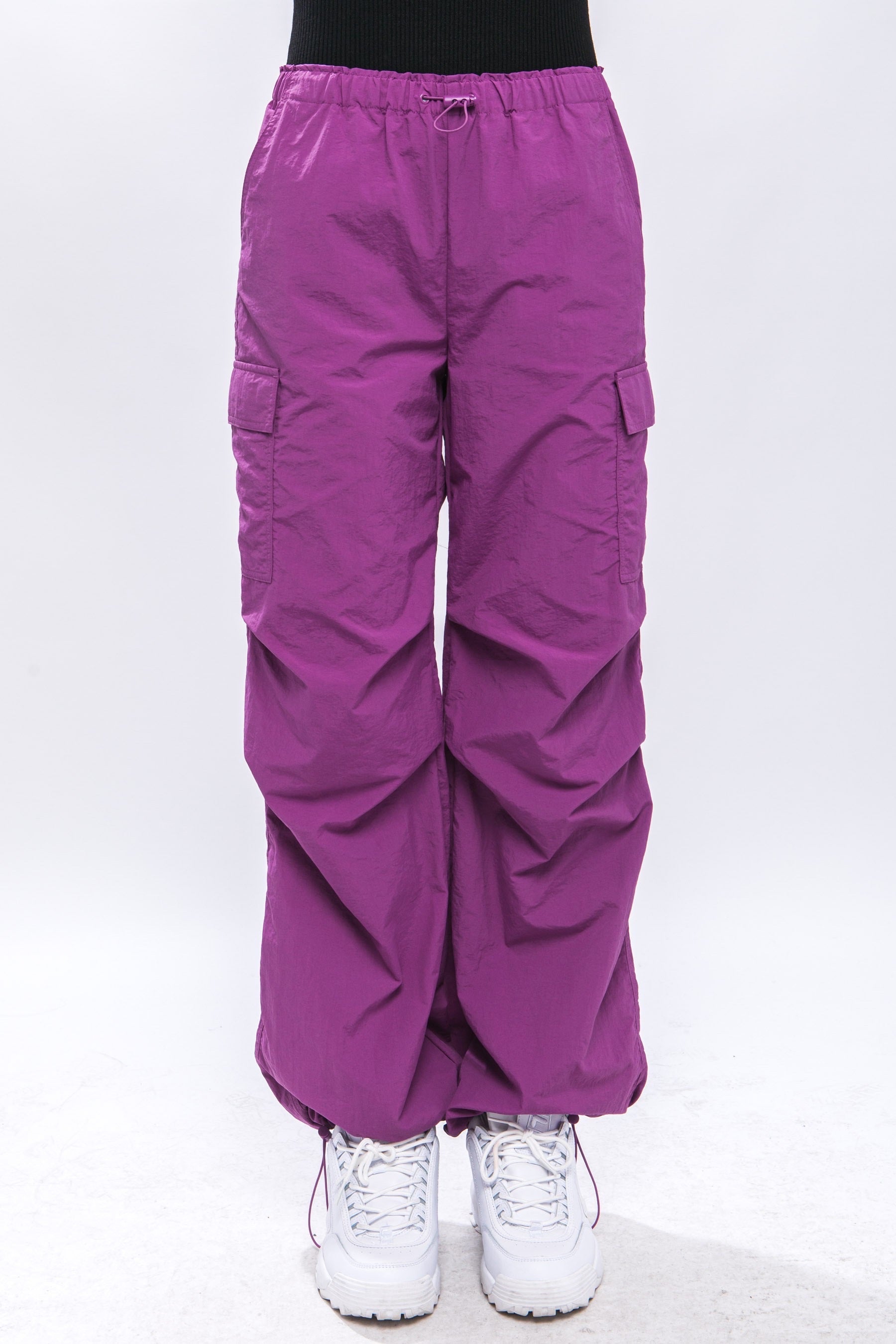 Parachute Cargo Pants;