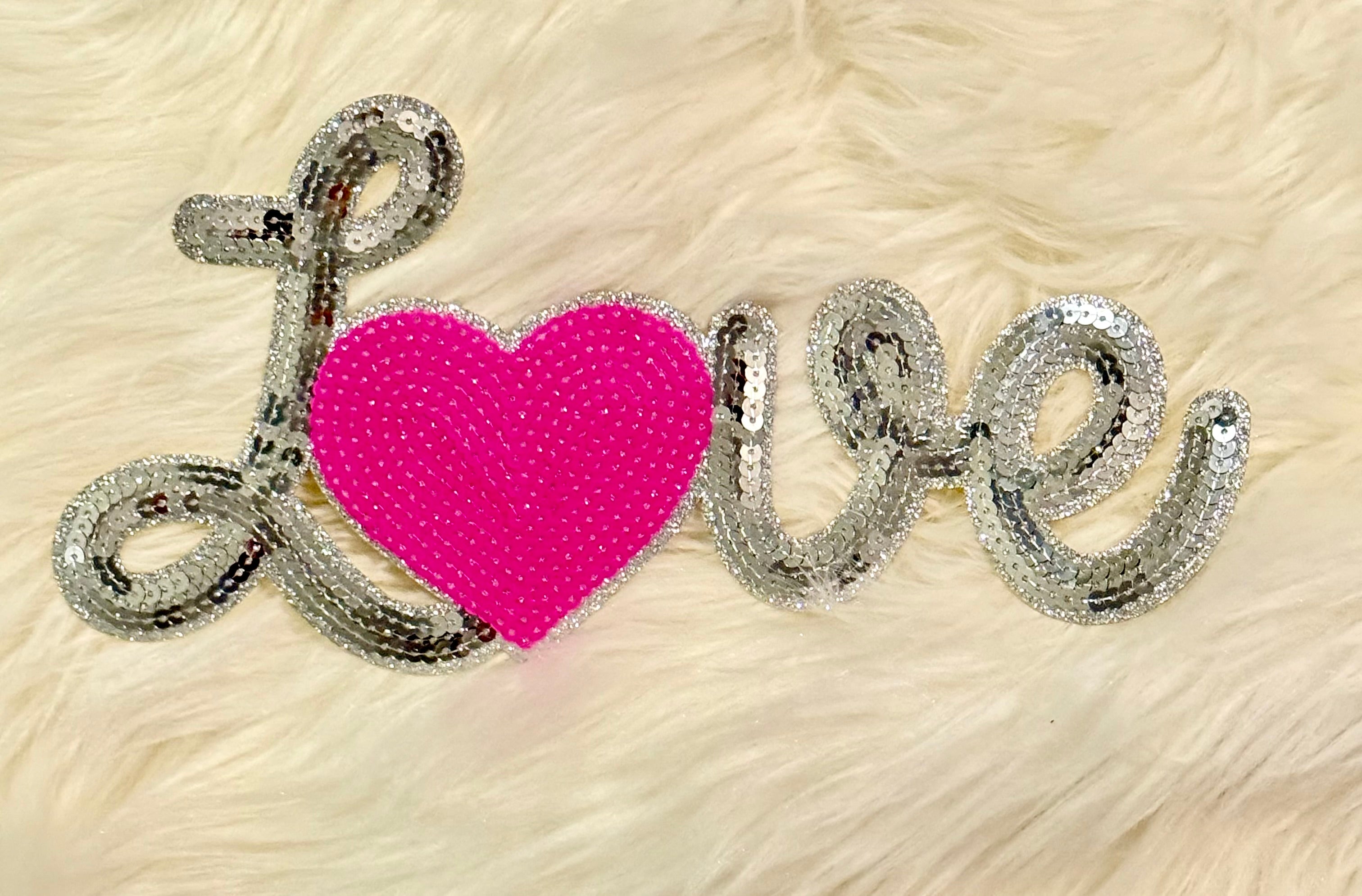 Lover Sequin X-Large Patch (Valentine’s Collection)