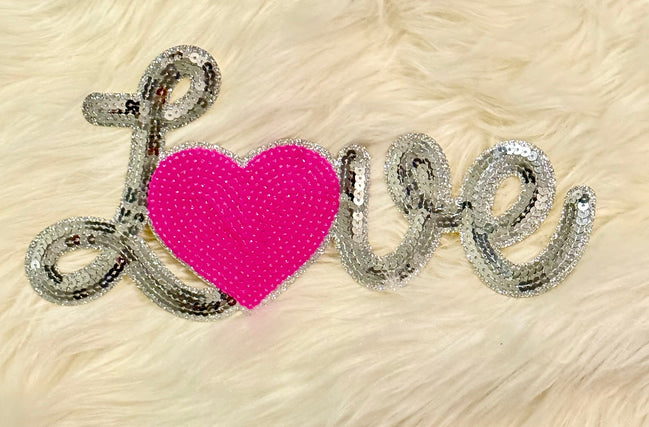 Lover Sequin X-Large Patch (Valentine’s Collection)