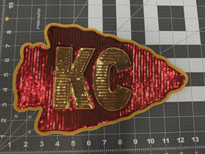 Chief Arrowhead Sequin X-Large Patch
