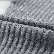 Wide Waistband Ribbed Knit Leggings