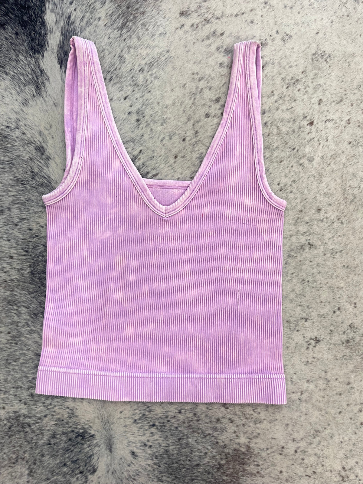 Reversible Neckline Cropped Tank