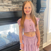 KIDS 2 Piece Skirt and Top Set