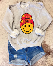 Load image into Gallery viewer, KIDS CHIEFS Sweatshirt Smiley Face
