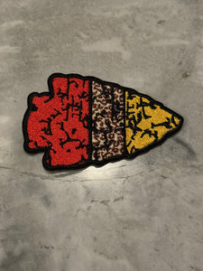 Color Block Arrowhead Patch