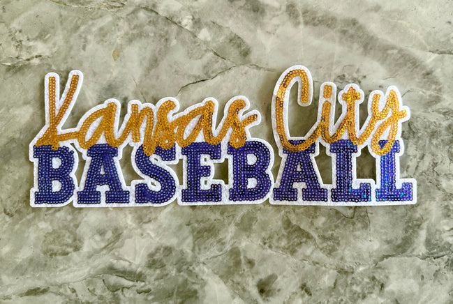 Kansas City Royals Sequin Large Patch