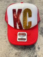 KC Sequin Trucker Hat