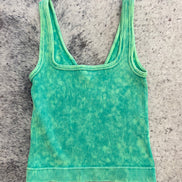 Reversible Neckline Cropped Tank