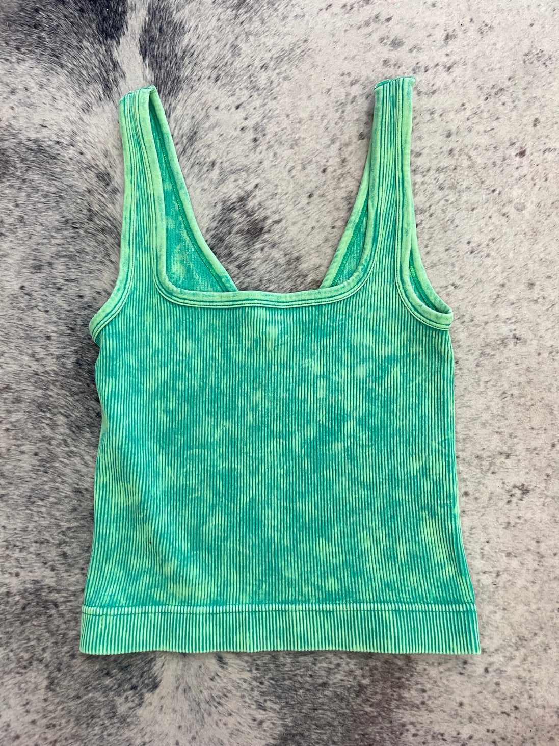 Reversible Neckline Cropped Tank