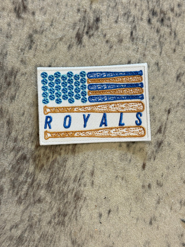 KC Royals Baseball Patch