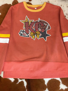 Retro Side Slit Sweatshirt **PRESALE**