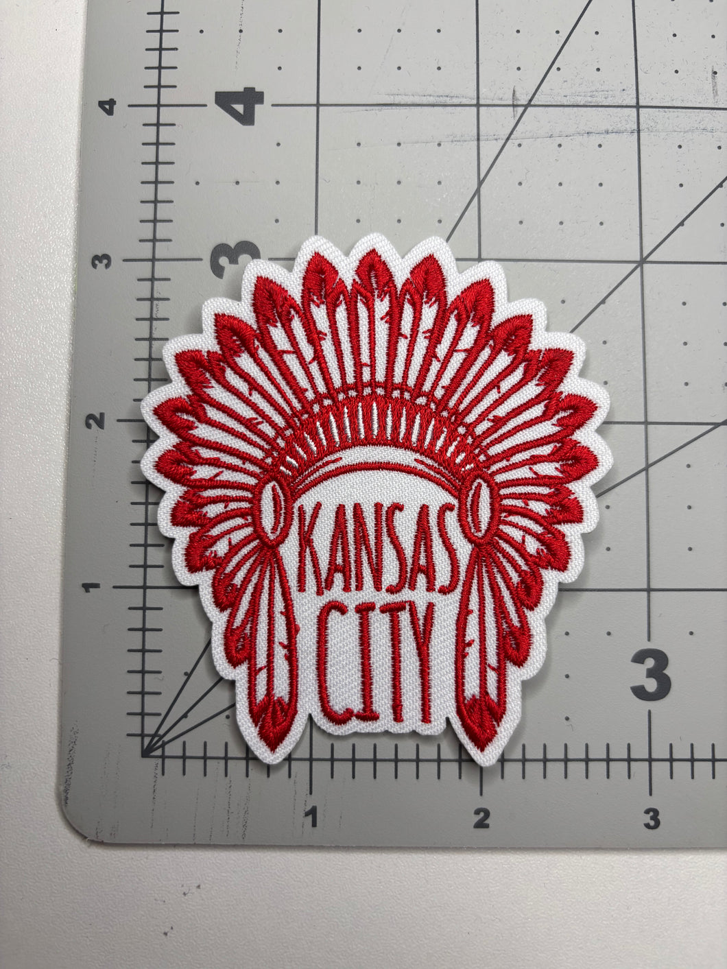 Kansas City Headress Patch
