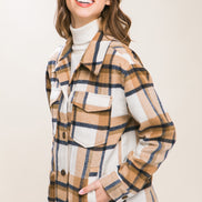 Soft Plaid Shacket