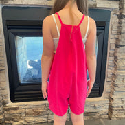 KIDS Cotton Romper w/ Pockets