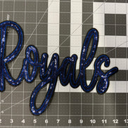 Royals Sequin X-Large Patch