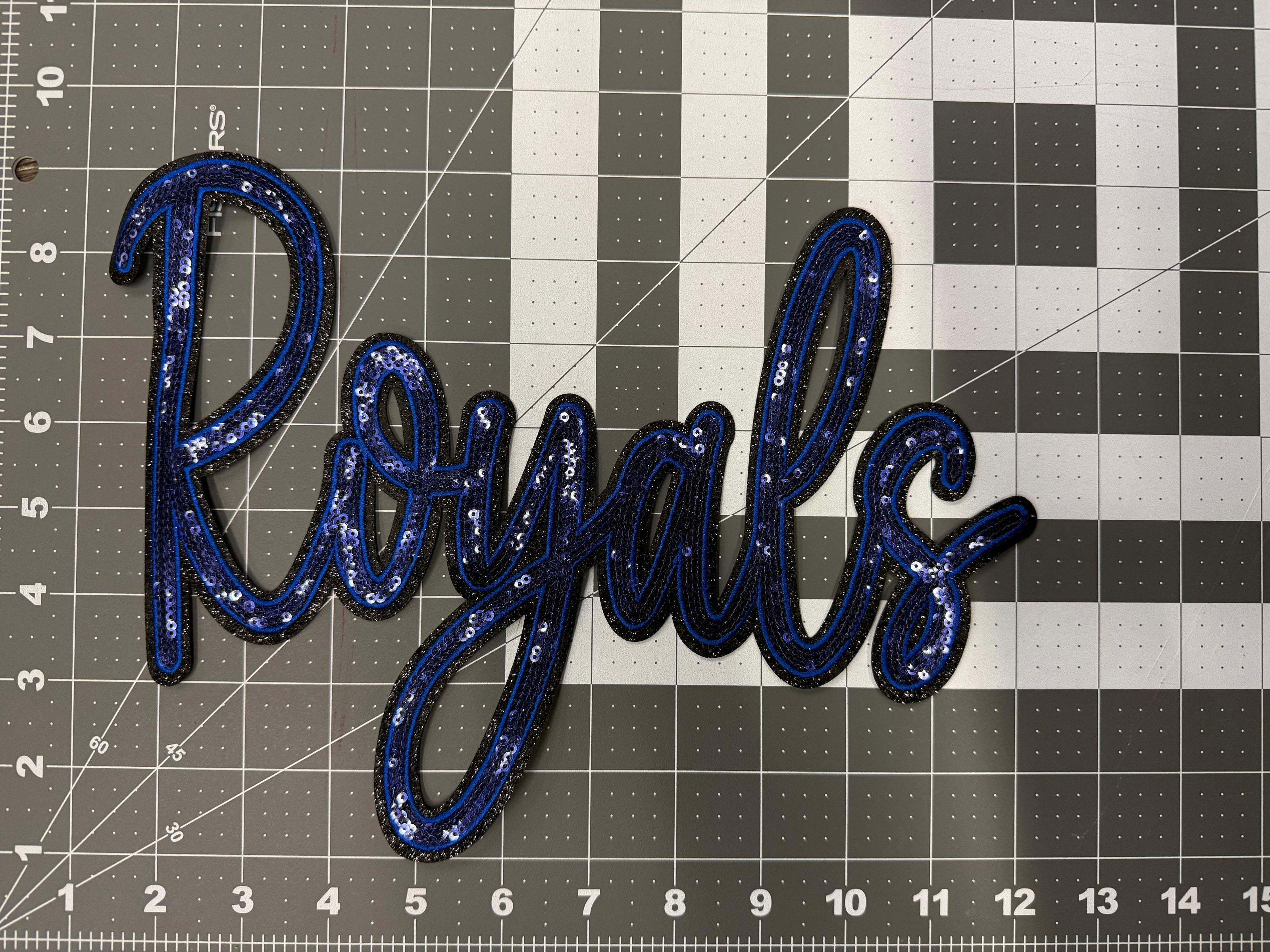 Royals Sequin X-Large Patch