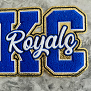KC Royals Tee w/Chenille Patch