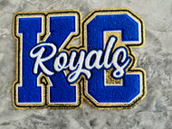 Chenille KC Royals X-Large Patch