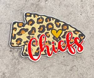 Chiefs Cheetah Arrowhead Patch