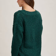 Thermal Henley Sweater