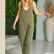 Washed Denim Overall Jumper