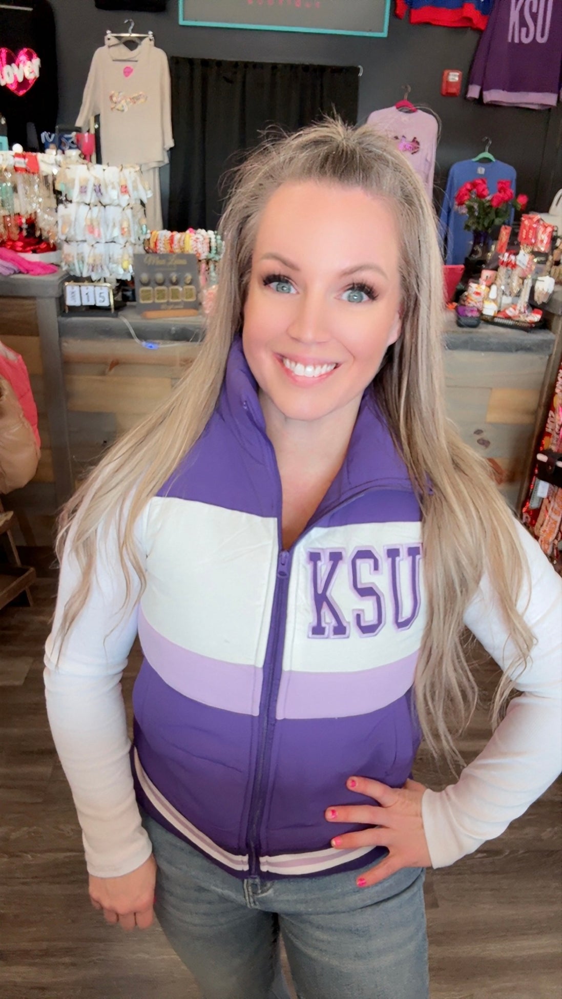 KSU Varsity Vest