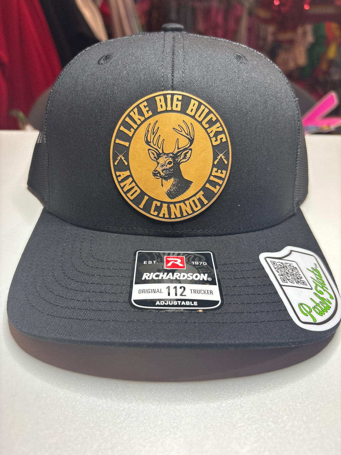 Hat - I Like Big Bucks Black