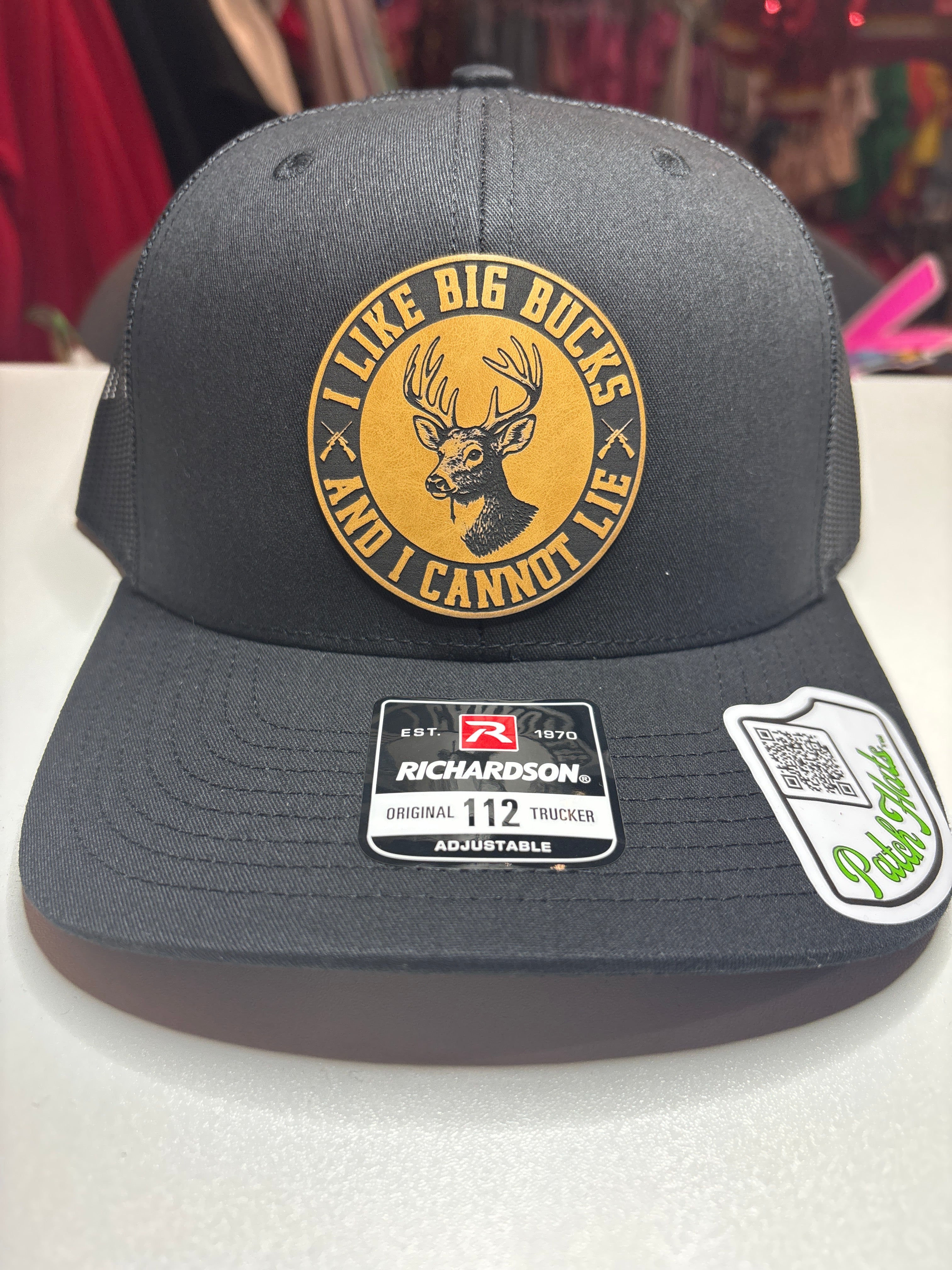 Hat - I Like Big Bucks Black