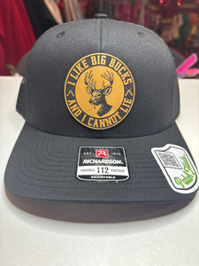 Hat - I Like Big Bucks Black