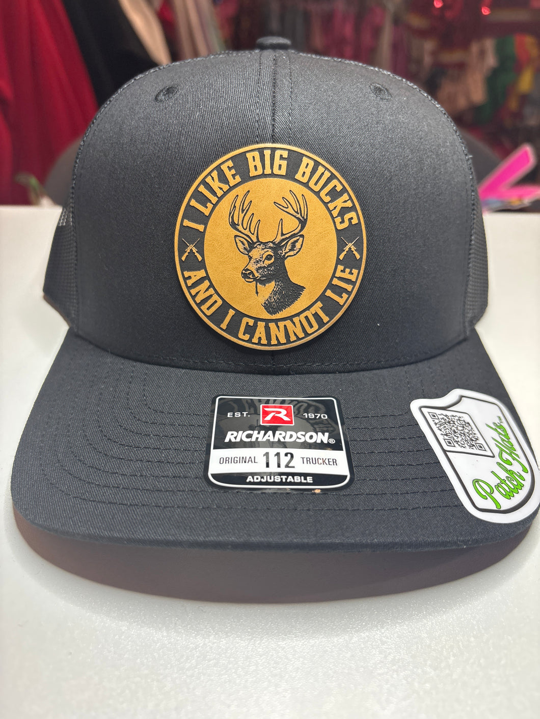 Hat - I Like Big Bucks Black