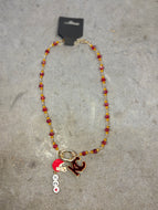 KC & Helmet Necklace