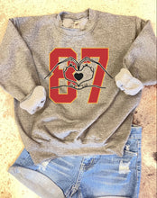 Load image into Gallery viewer, KIDS CHIEFS Sweatshirt 87 w/Heart Hands
