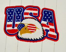 Load image into Gallery viewer, American Eagle USA Chenille Patch (11 inch)
