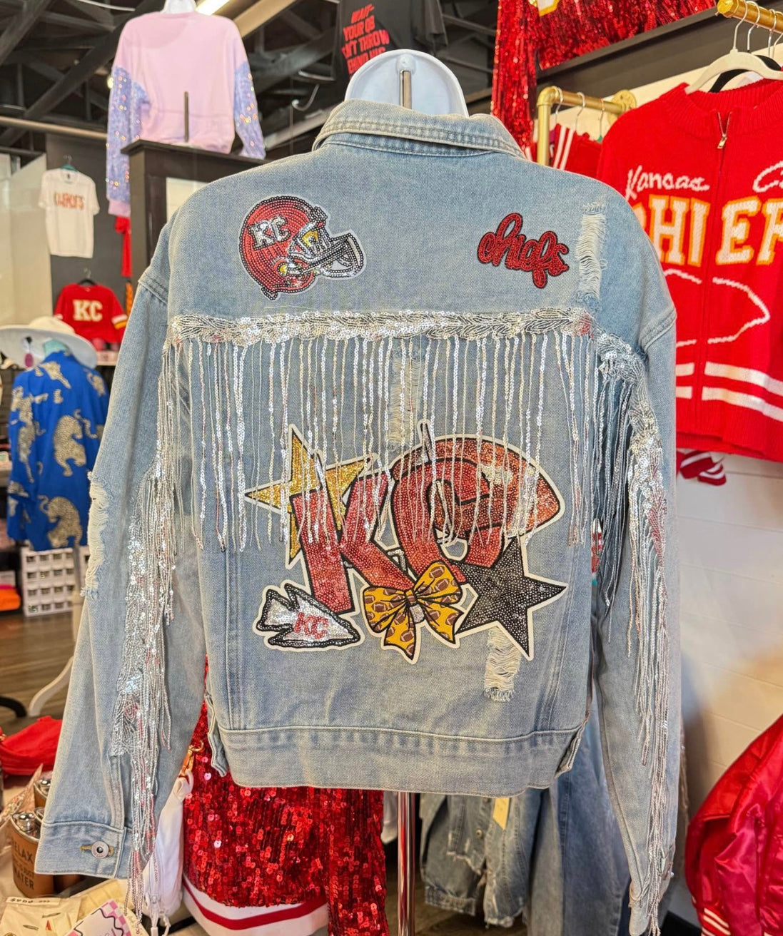 Fringe Denim Jackets