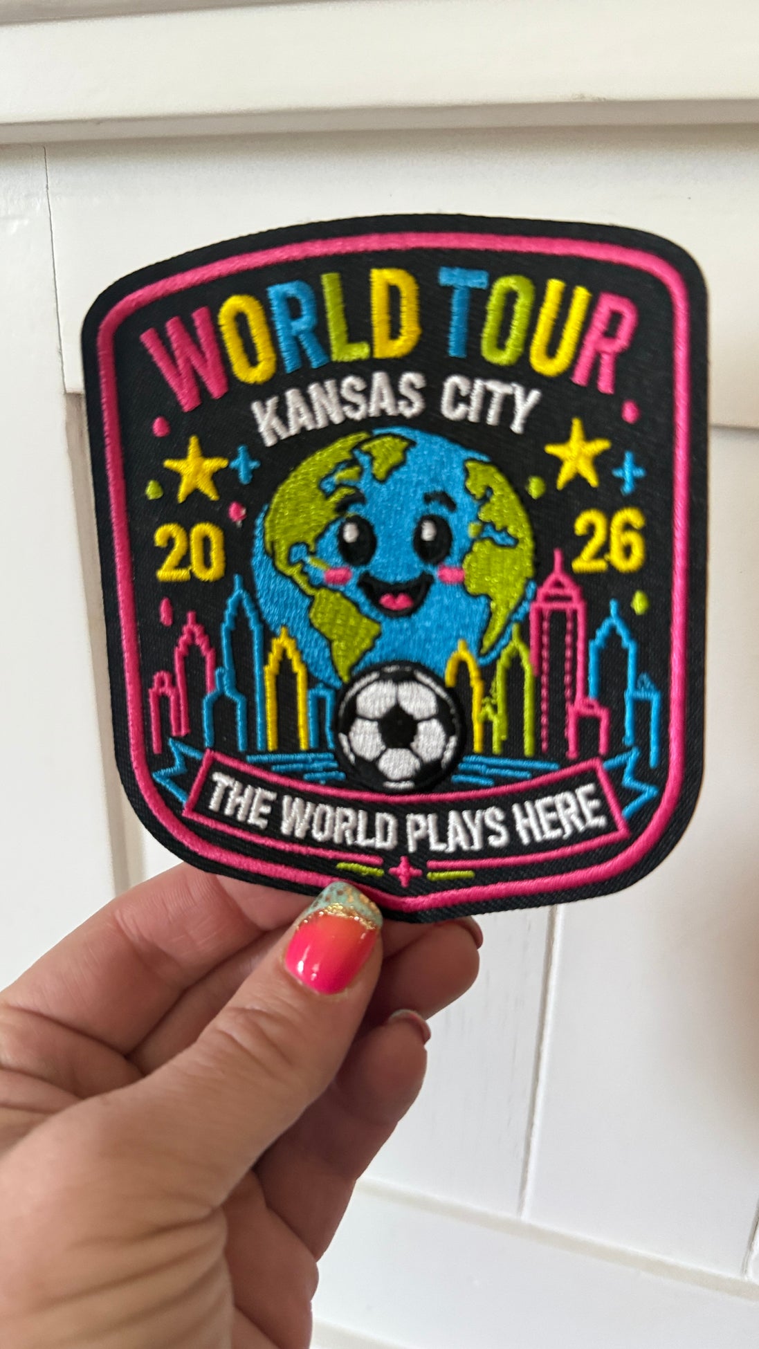 World Cup Embroidered Patch (3 inch)