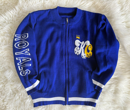 Royals Zip-Up Sweater w/Pockets (style 1)