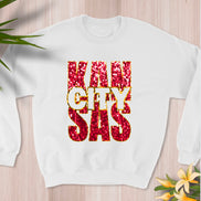 Kansas City Sweatshirt (Faux Sequins)